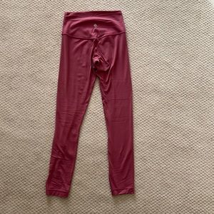 Pink/mauve lululemon align leggings. Size 4.